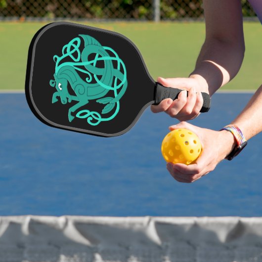 Raquette De Pickleball Cheval Celtique Vert (Insitu)