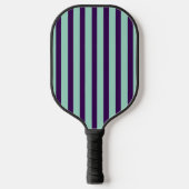 Raquette de Pickleball Chic avec un design à rayur (Recto)