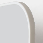 Raquette De Pickleball chic lotus baby blue personalized script (Détail gauche)