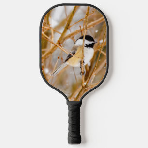 Raquette De Pickleball Chickadee au plafond noir - Photo originale