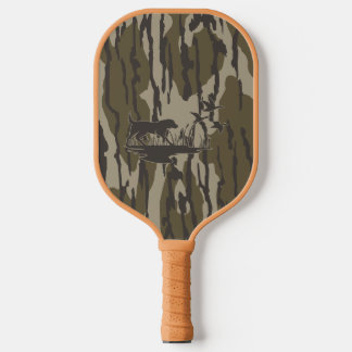 Raquette De Pickleball Chien et canards à peau Camo Bottomland