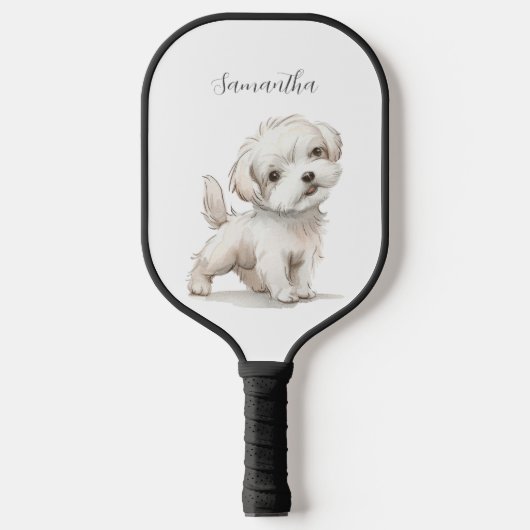 Raquette De Pickleball Chien mignon (Recto)