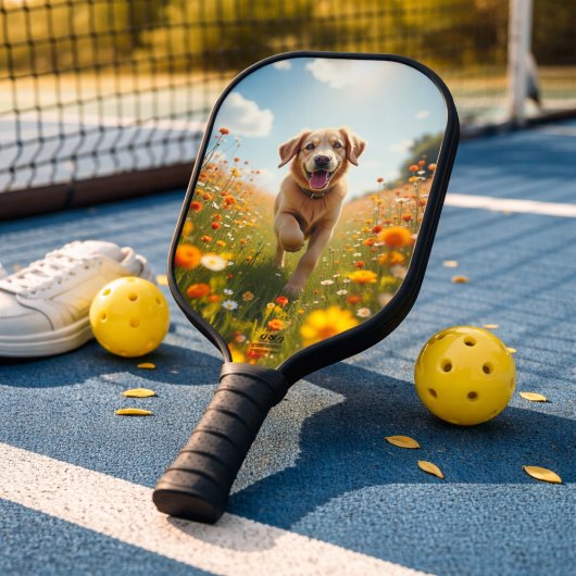 Raquette De Pickleball Chien photo animal