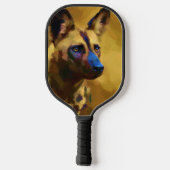 Raquette De Pickleball Chien sauvage africain (Verso)