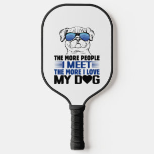 Raquette De Pickleball Chien T Chemise Chien T Chemises Chien Personnalis