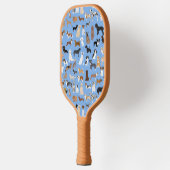 Raquette De Pickleball Chiens bleu (Gauche)