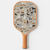 Raquette De Pickleball Chiens Cute animal (Verso)