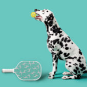 Raquette De Pickleball Chiens dalmate bleu