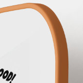 Raquette De Pickleball Chiens De Guinée Drôle À Lire Sous Champignons Rou (Détail gauche)