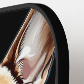 Raquette De Pickleball Chiffre de taureau français (Détail gauche)