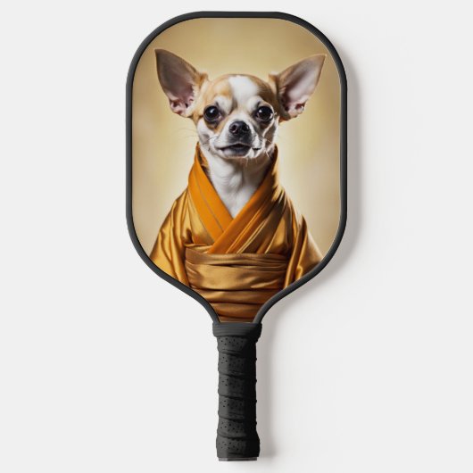 Raquette De Pickleball Chihuahua bouddhiste (Recto)