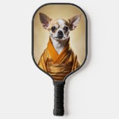 Raquette De Pickleball Chihuahua bouddhiste (Verso)
