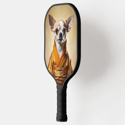Raquette De Pickleball Chihuahua bouddhiste (Gauche)