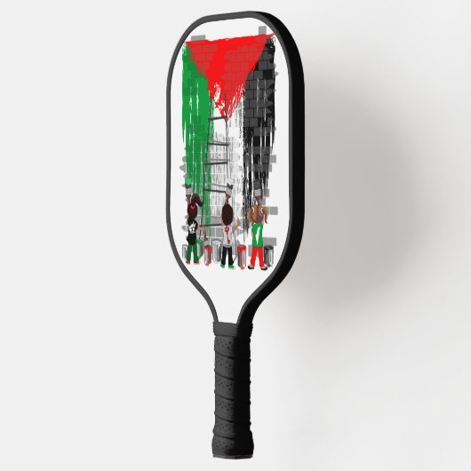 Raquette De Pickleball Children of Gaza Painting Palestine Flag  (Gauche)
