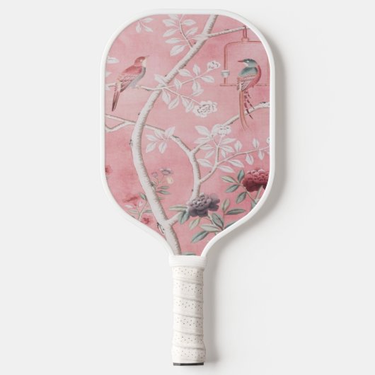 Raquette De Pickleball Chinoiserie rose (Recto)