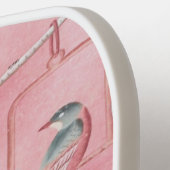 Raquette De Pickleball Chinoiserie rose (Détail gauche)