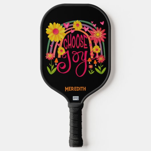 Raquette De Pickleball Choisissez Joy Modern Inspirivity Fun Paddle (Recto)