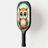 Raquette De Pickleball Chouette bébé la nuit avec lune (Gauche)
