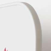 Raquette De Pickleball Chouette de Noël Pickleball Paddle (Détail gauche)