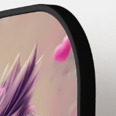 Raquette De Pickleball Chouette Kawaii Imaginaire rose (Détail gauche)