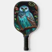 Raquette De Pickleball Chouette turquoise (Recto)