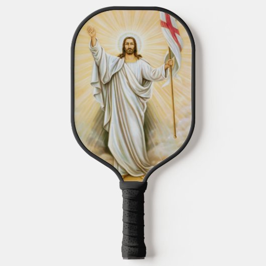 Raquette De Pickleball Christ ressuscité (Recto)