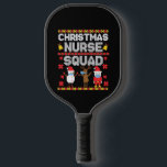 Raquette De Pickleball Christmas Nurse Ugly Christmaser Vintage Christmas<br><div class="desc">Christmas Nurse Ugly Christmaser Vintage Christmas</div>