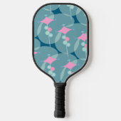 Raquette De Pickleball Cinquante ans de plaisir Abstrait Boomerang Design (Verso)