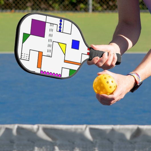 Raquette De Pickleball Circuits de Bauhaus (Insitu)