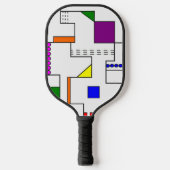 Raquette De Pickleball Circuits de Bauhaus (Recto)