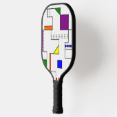 Raquette De Pickleball Circuits de Bauhaus (Gauche)