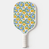 Raquette De Pickleball Citron imprimé italien classique Côte amalfitaine (Recto)