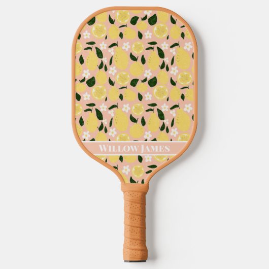 Raquette De Pickleball Citron Imprimer Customisé Pickleball Paddle (Recto)