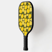 Raquette De Pickleball Citron Jaune Moderne Amusant mignon (Gauche)