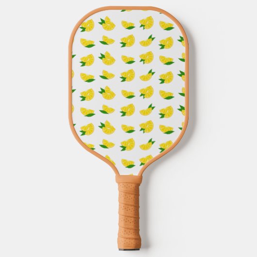 Raquette De Pickleball Citron Tranché Cute Citrus Dames Pickleball Paddle (Recto)