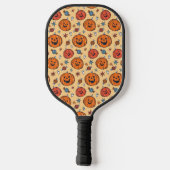 Raquette De Pickleball Citrouille éffrayant Motif Halloween (Verso)