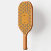 Raquette De Pickleball Citrouille Patch Harvest Thanksgiving Personnalise (Gauche)