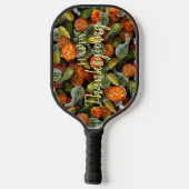 Raquette De Pickleball Citrouille, Squash Automne Harvest Pickleball Padd (Verso)