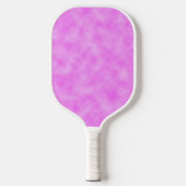 Raquette De Pickleball Clair rose violet violet Motif nuageux (Recto)