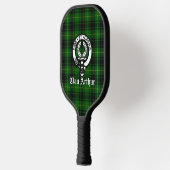 Raquette De Pickleball Clan Arthur Crest Badge & Tartan (Gauche)