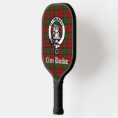 Raquette De Pickleball Clan Dunbar Tartan & Crest Badge (Gauche)