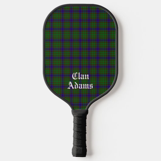 Raquette De Pickleball Clan écossais Adams Tartan Custom (Verso)