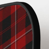 Raquette De Pickleball Clan écossais Cunningham Crest et Tartan (Détail gauche)