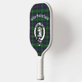Raquette De Pickleball Clan Sutherland Crest & Tartan (Gauche)