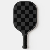 Raquette De Pickleball Classic moderne noir & fumée noir tableau de bord (Verso)