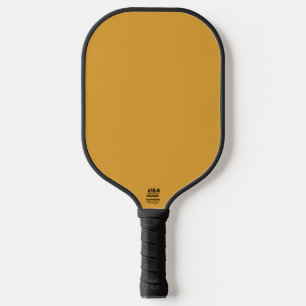 Raquette De Pickleball Classic Noël Gold Automne Hiver Couleur solide