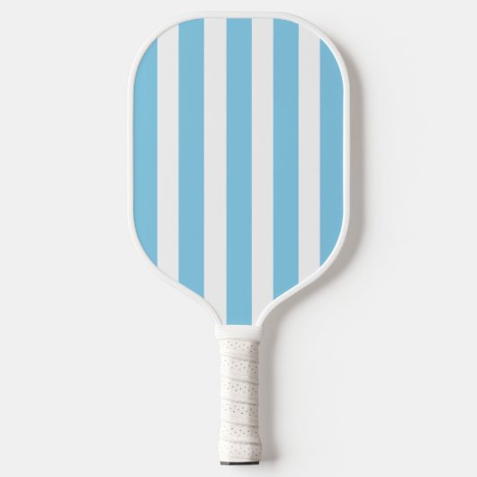 Raquette de Pickleball Classique Bleu Clair Blanc (Recto)