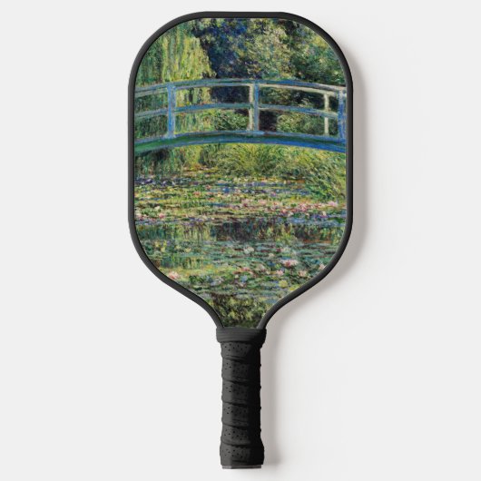 Raquette De Pickleball Claude Monet - Etang Lily et Pont Japonais (Recto)