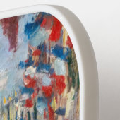 Raquette De Pickleball Claude Monet - La Rue Montorgueil - Paris (Détail gauche)