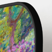 Raquette De Pickleball Claude Monet - Le jardin d'Iris à Giverny (Détail gauche)